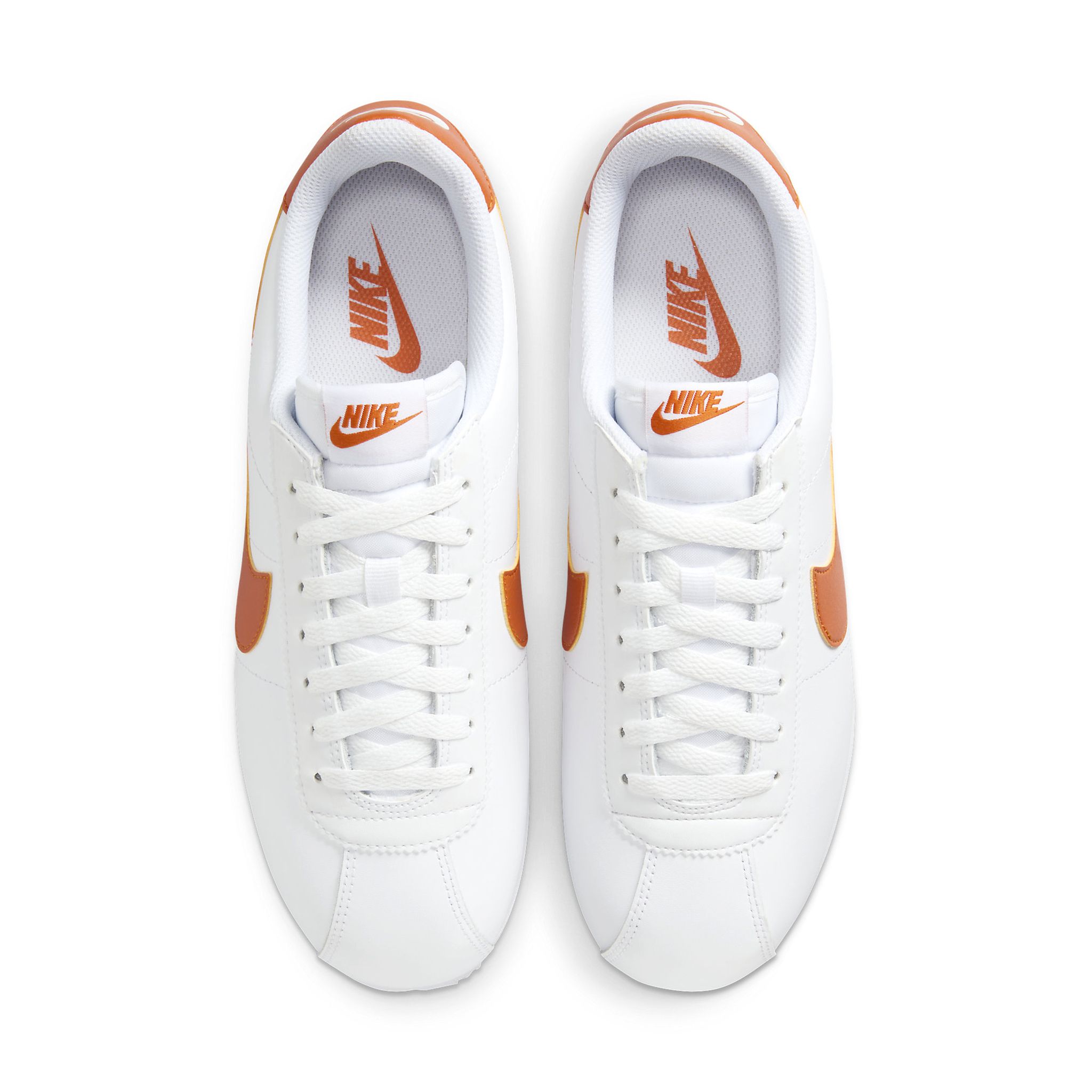  NIKE CORTEZ WHITE CAMPFIRE ORANGE DM4044-102 