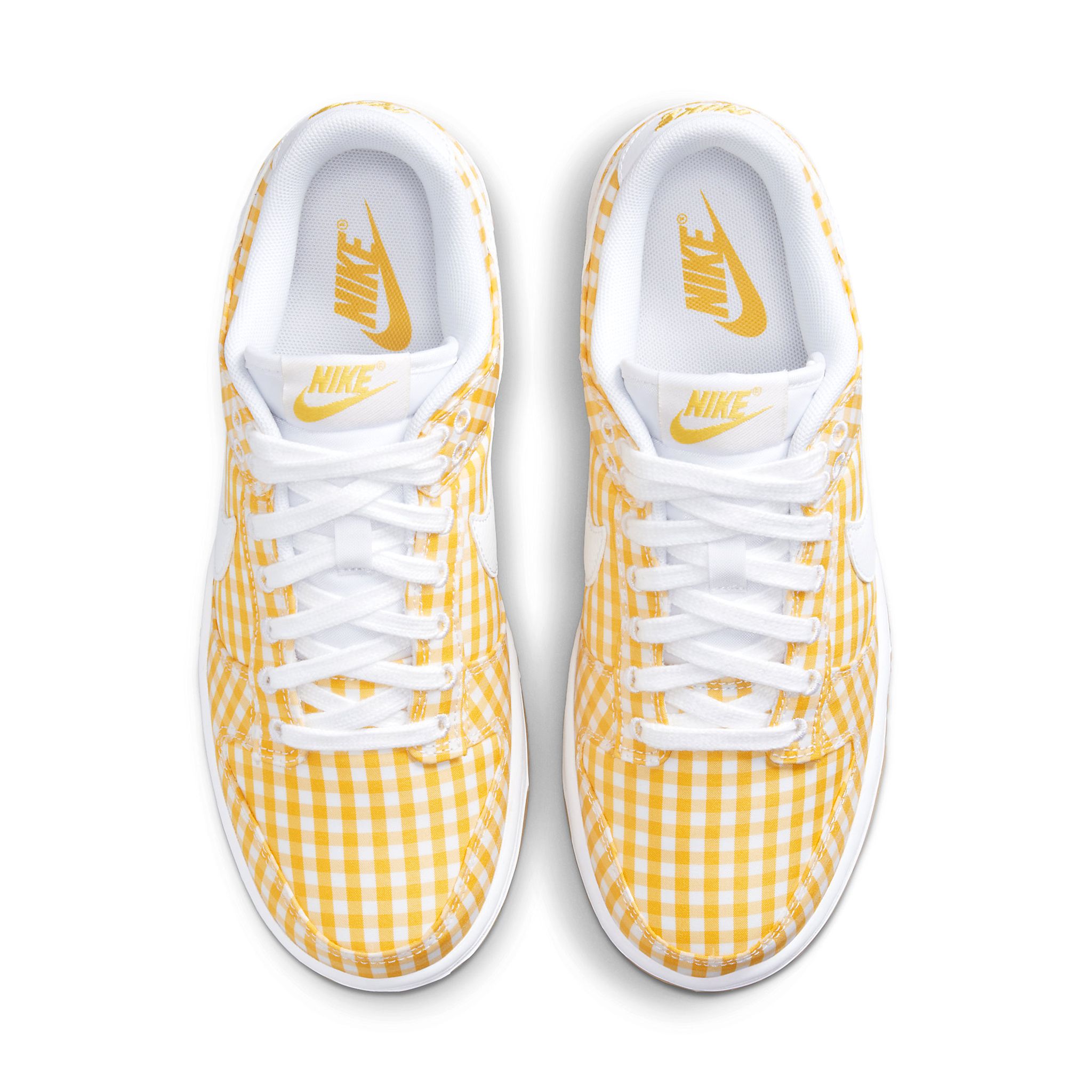  NIKE DUNK LOW YELLOW GINGHAM DZ2777-700 