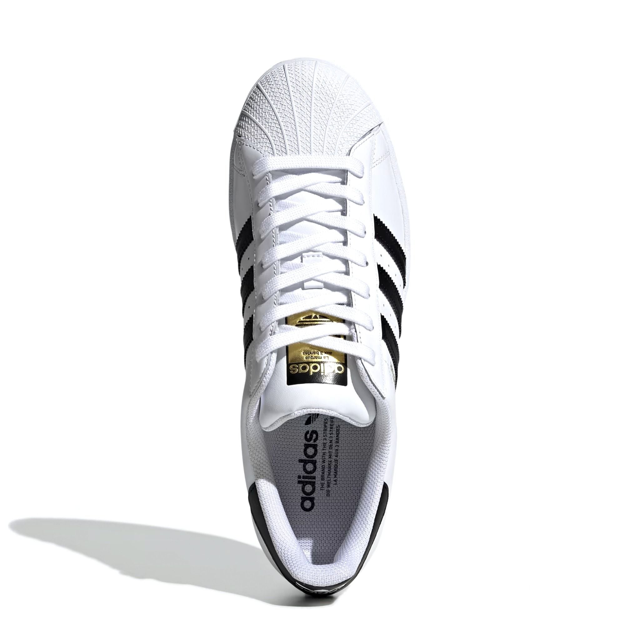  ADIDAS SUPERSTAR WHITE BLACK GOLD TAG EG4958 