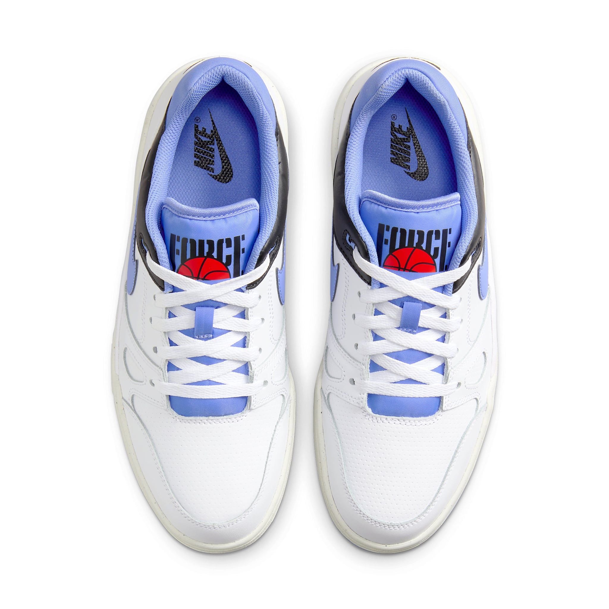  NIKE FULL FORCE LOW WHITE BLACK POLAR FB1362-100 
