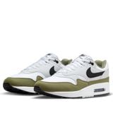  NIKE AIR MAX 1 WHITE BLACK MEDIUM OLIVE FD9082-102 