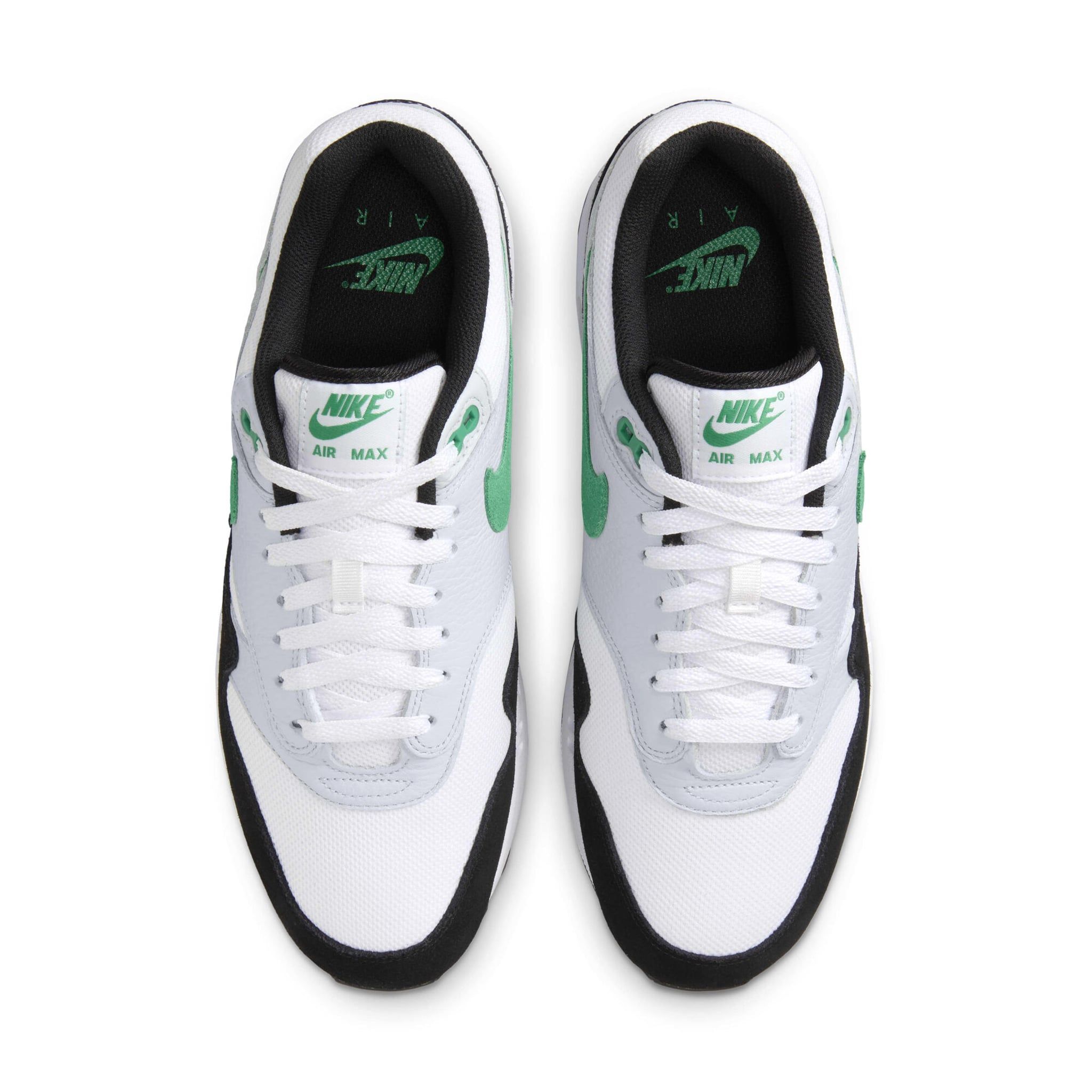  NIKE AIR MAX 1 WHITE BLACK STADIUM GREEN FN6952-100 