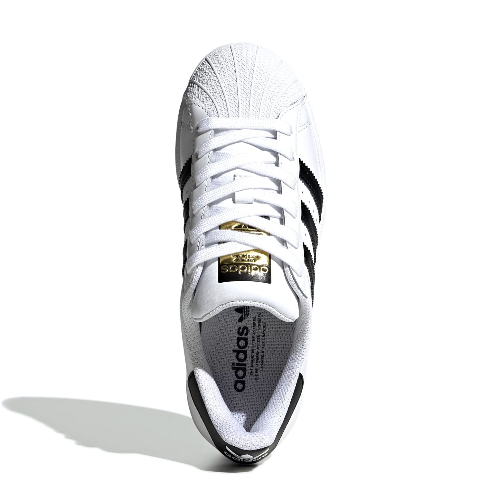  ADIDAS SUPERSTAR J WHITE BLACK FU7712 