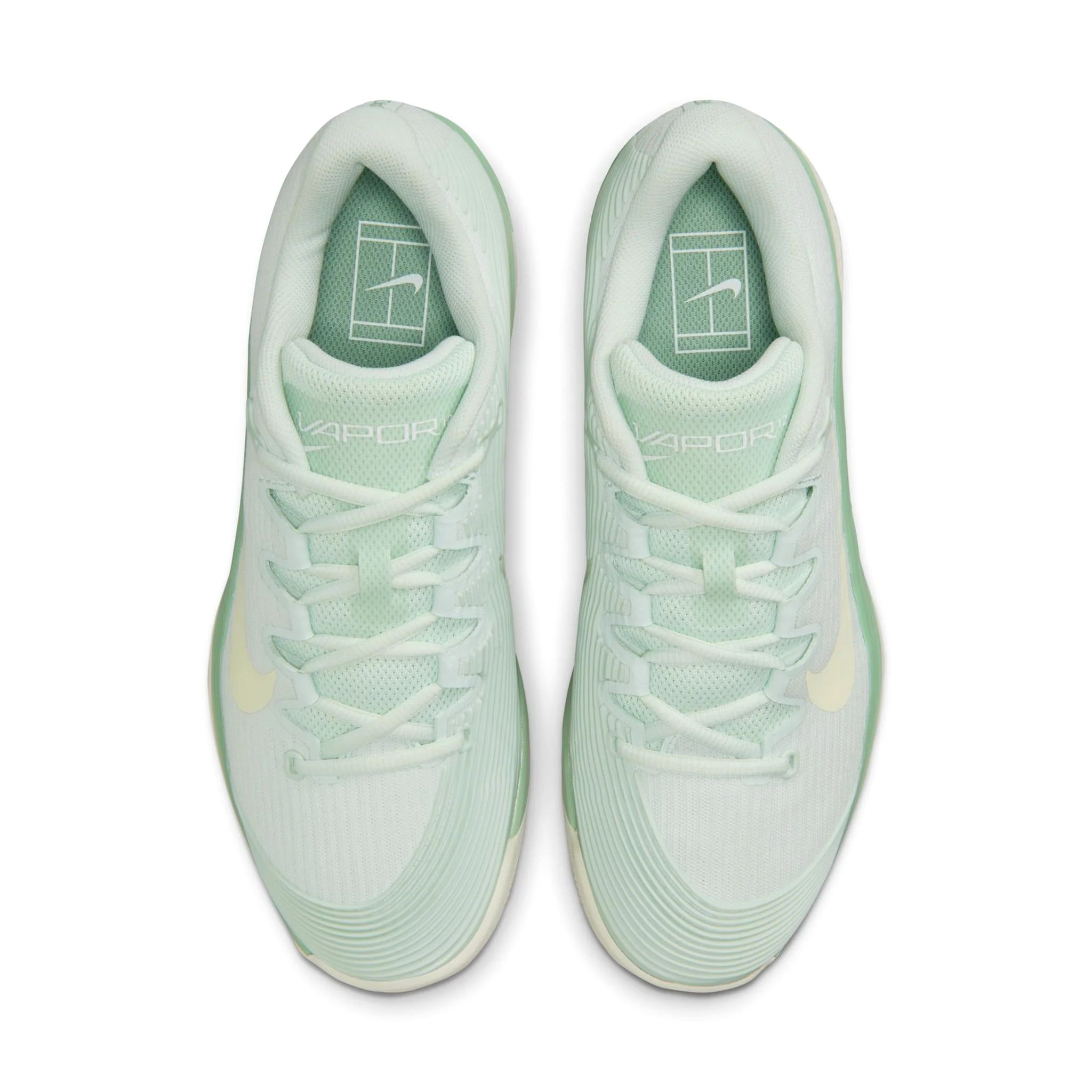  NIKE COURT AIR ZOOM VAPOR 12 HC BARELY GREEN FV5554-301 