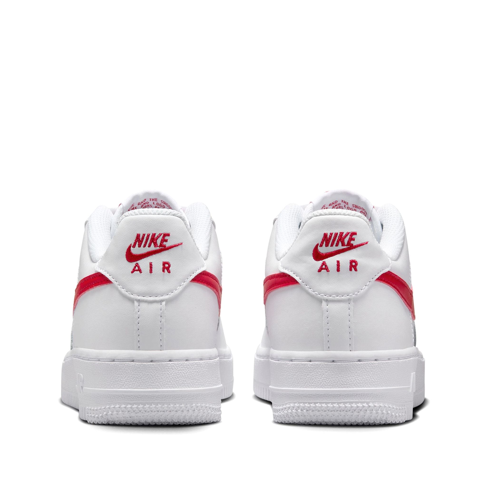  NIKE AIR FORCE 1 WHITE UNIVERSITY RED FV7020-101 