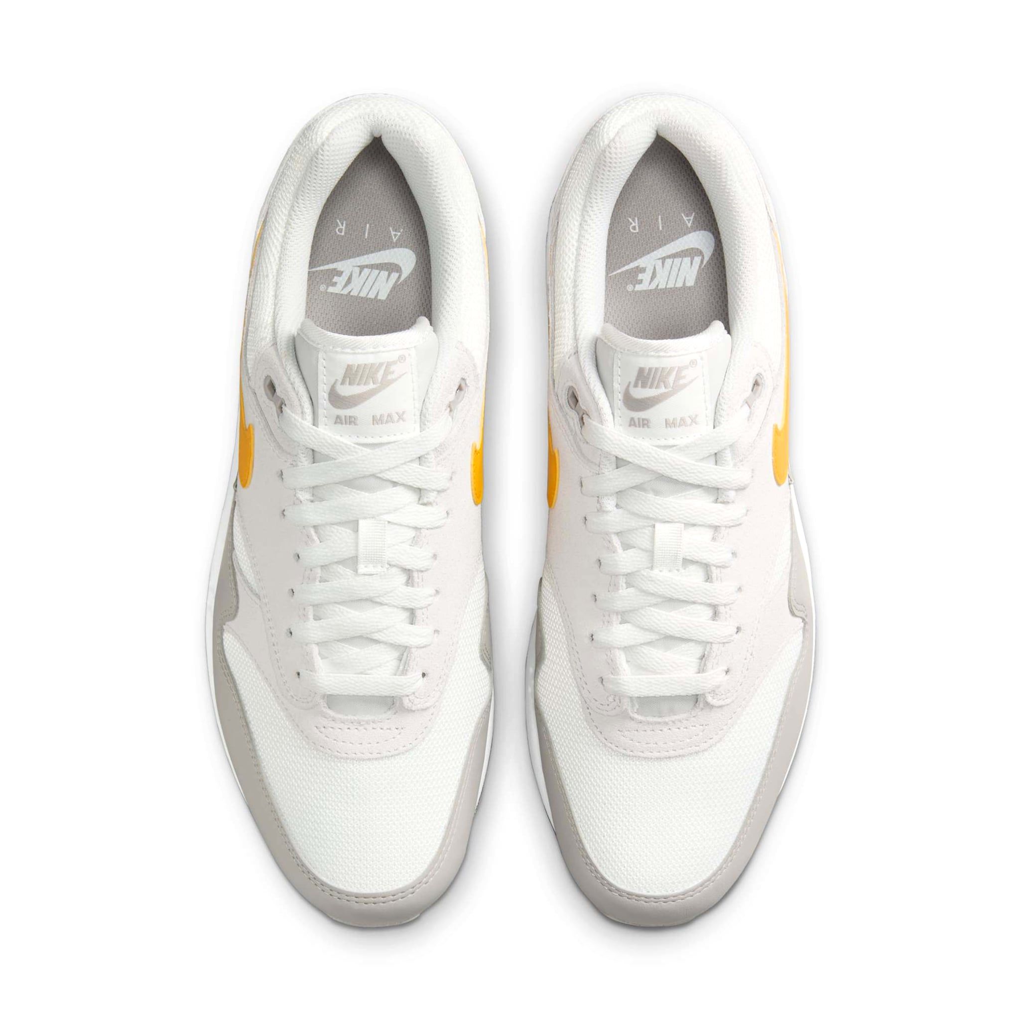  NIKE AIR MAX 1 ESSENTIAL SUMMIT WHITE UNIVERSITY GOLD FZ5808-105 