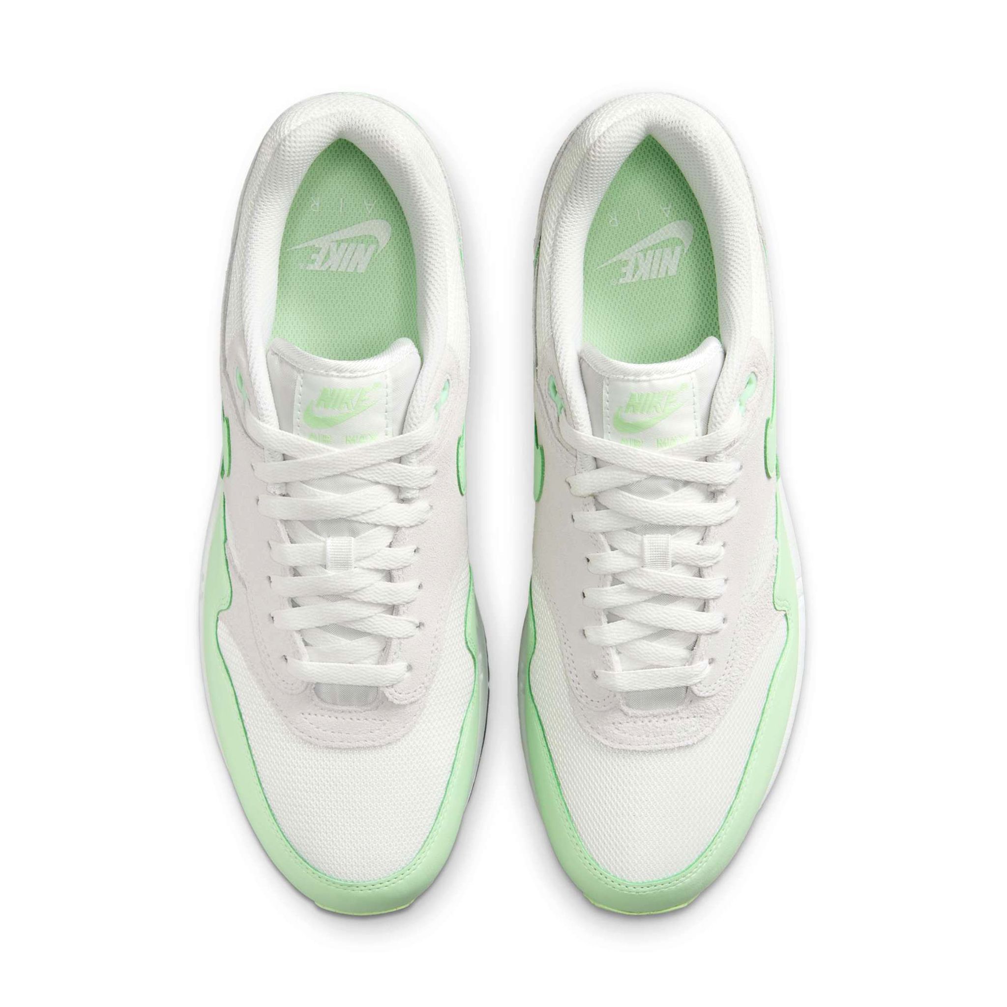  NIKE AIR MAX 1 ESSENTIAL SUMMIT WHITE PHOTON DUST VAPOR GREEN FZ5808-107 