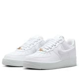  NIKE AIR FORCE 1 07 NEXT NATURE TRIPLE WHITE BULBOUS SWOOSH HF2014-100 