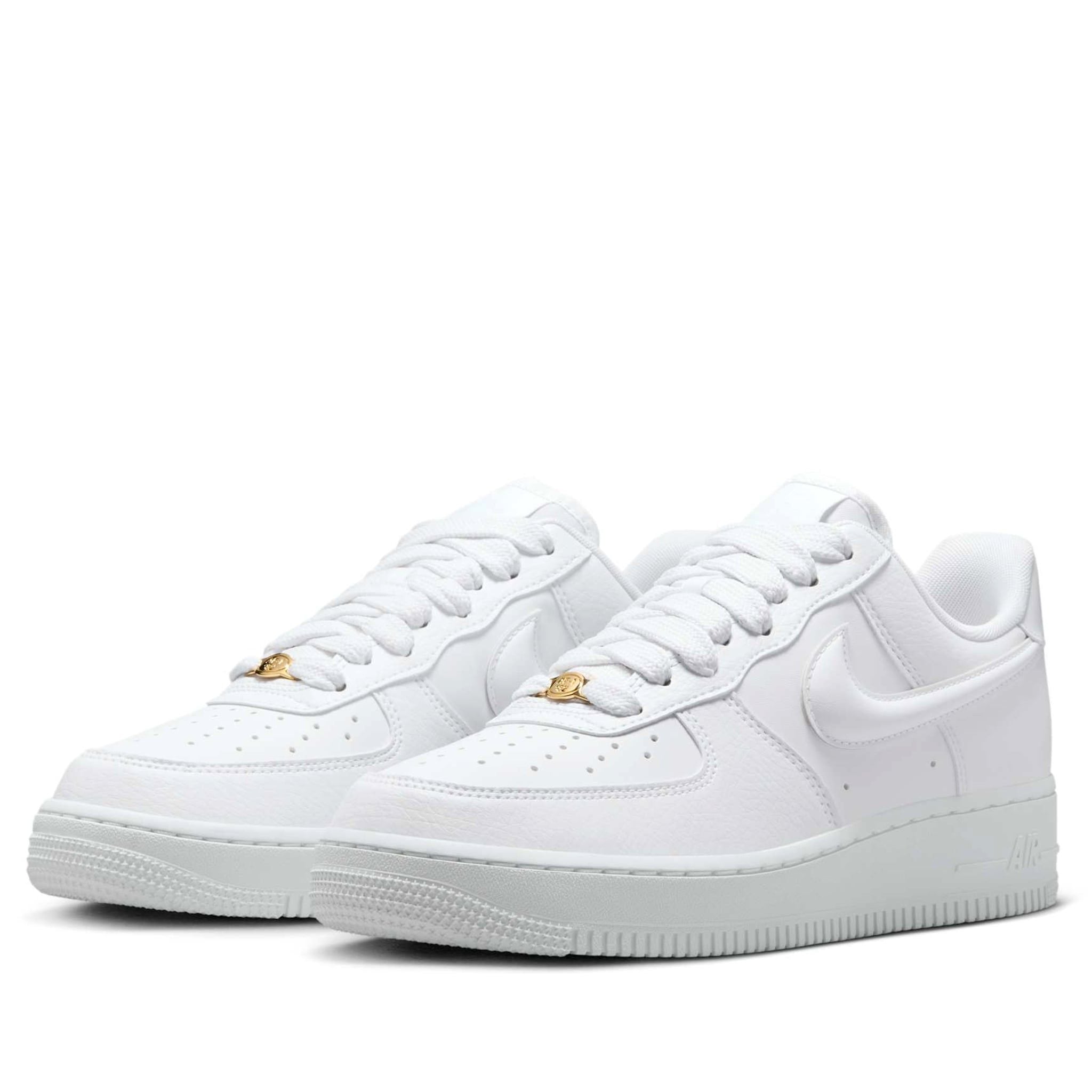  NIKE AIR FORCE 1 07 NEXT NATURE TRIPLE WHITE BULBOUS SWOOSH HF2014-100 