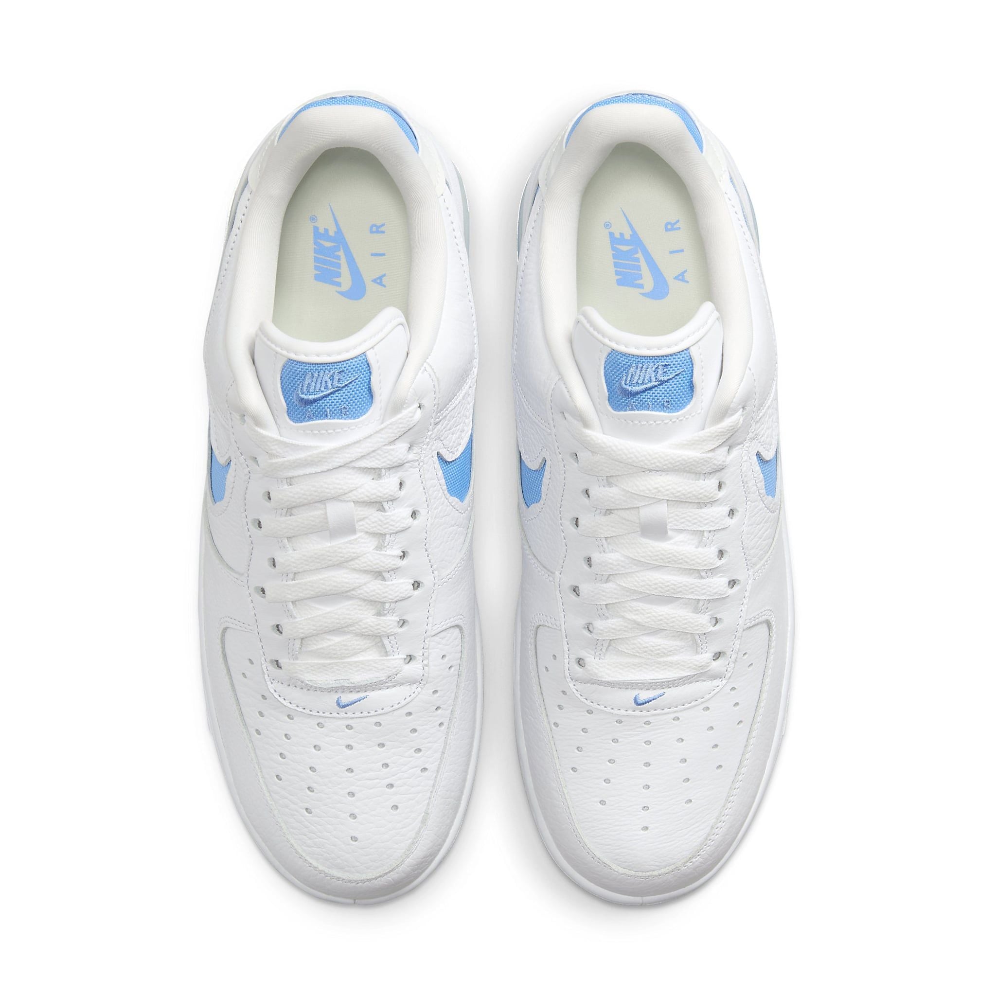  NIKE AIR FORCE 1 LOW EVO WHITE UNIVERSITY BLUE HF3630-101 