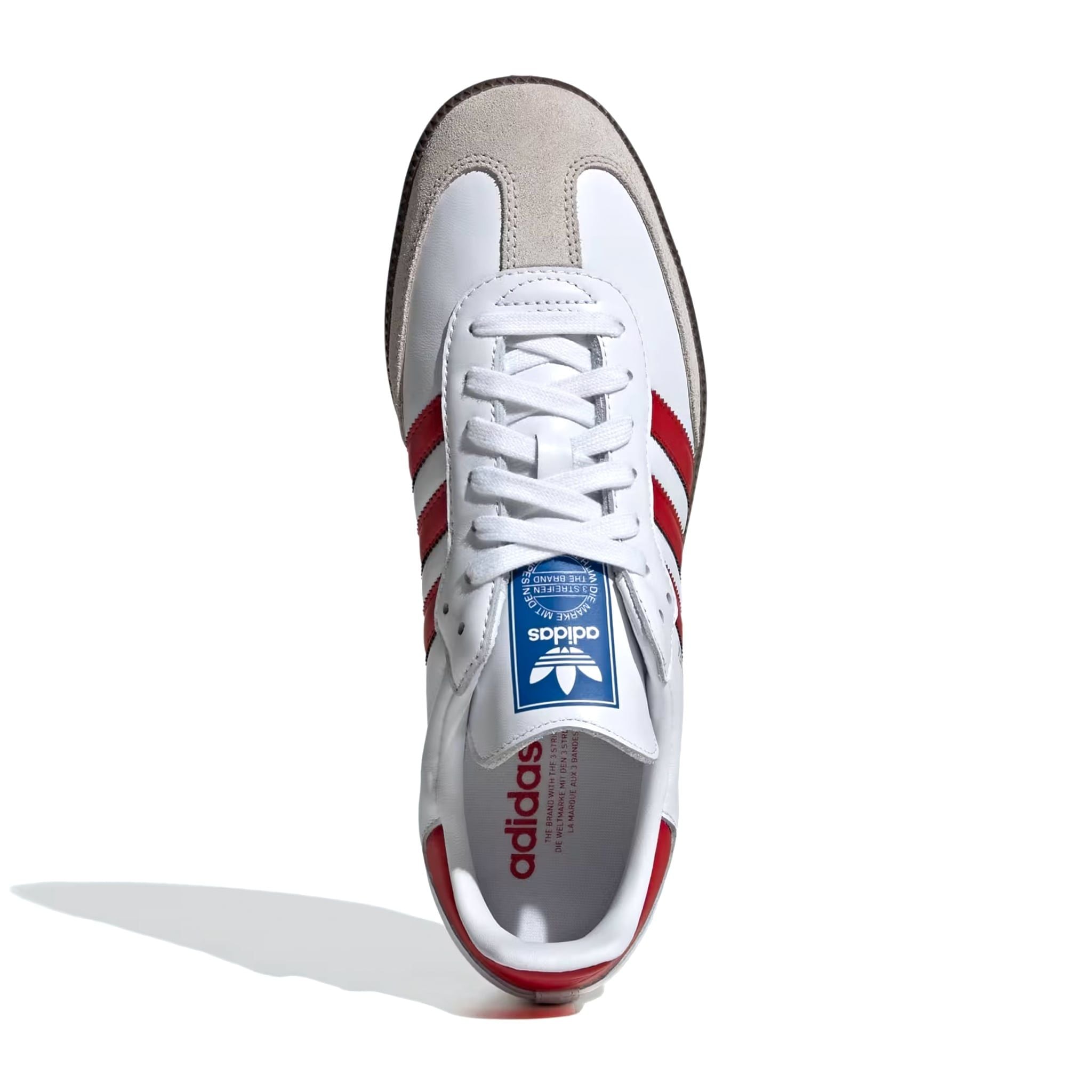  ADIDAS SAMBA OG WHITE BETTER SCARLET IG1025 