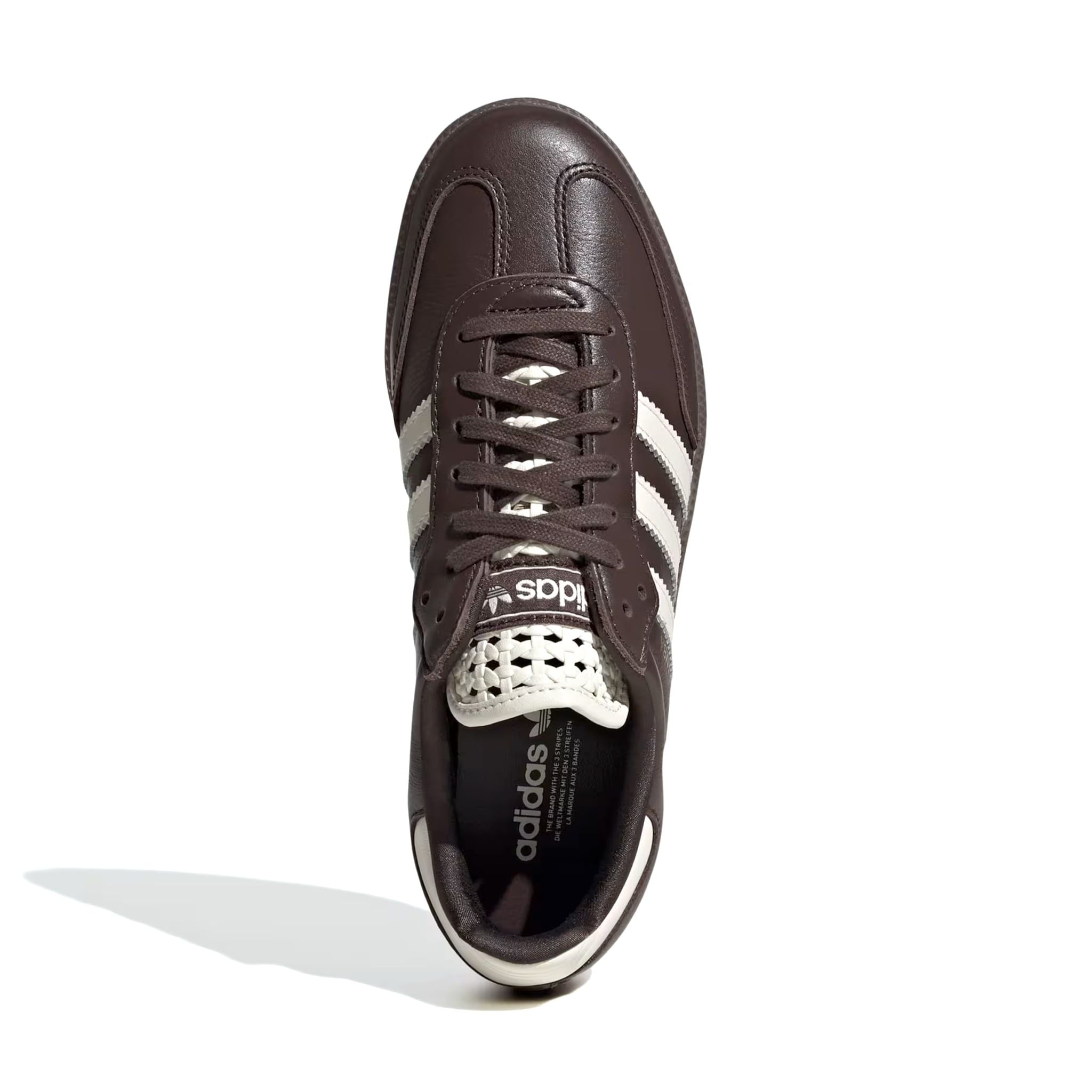  ADIDAS SAMBA OG BASKETWEAVE TONGUE AURORA COFFEE OFF WHITE IH3982 