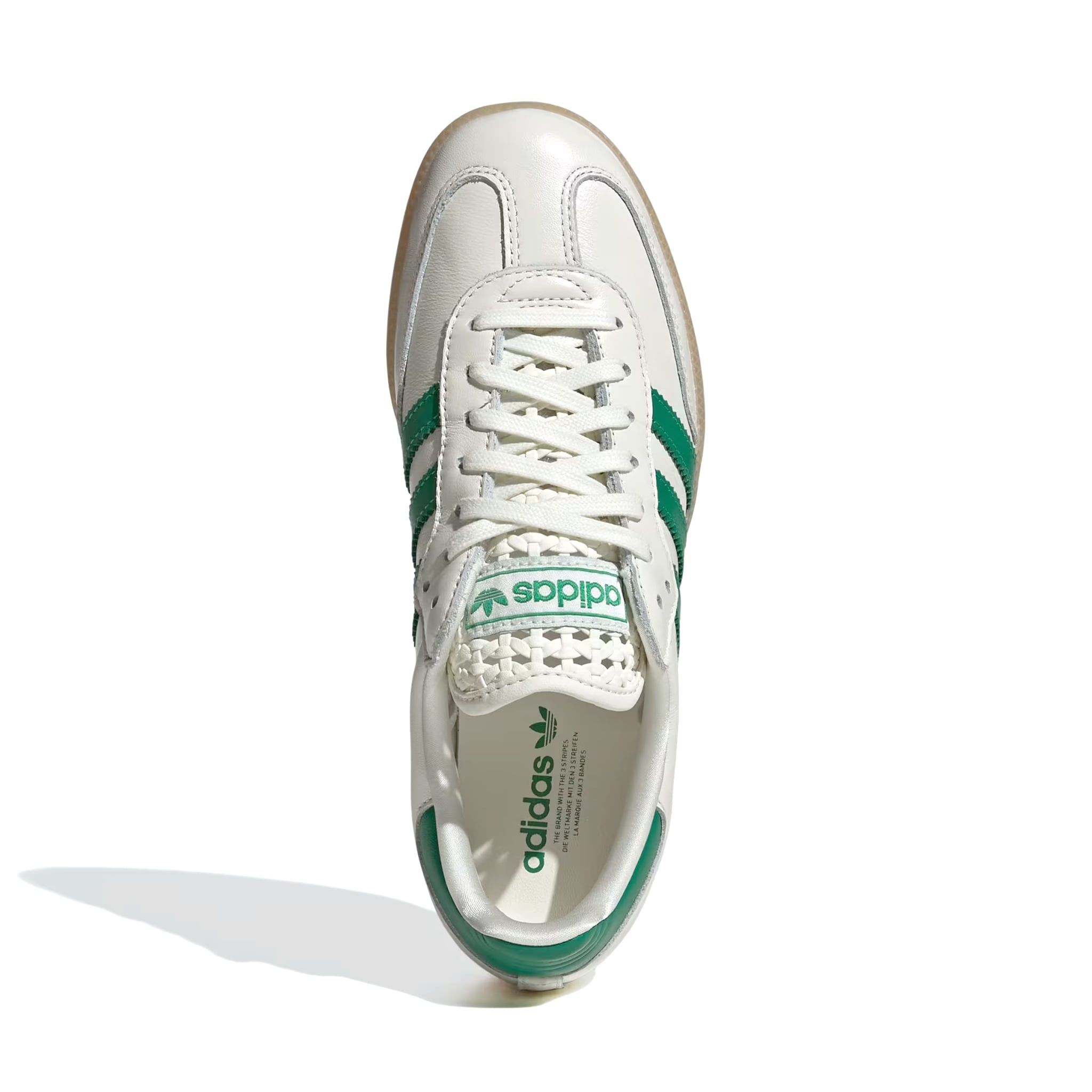  ADIDAS SAMBA OG OFF WHITE GREEN GOLD IH3983 