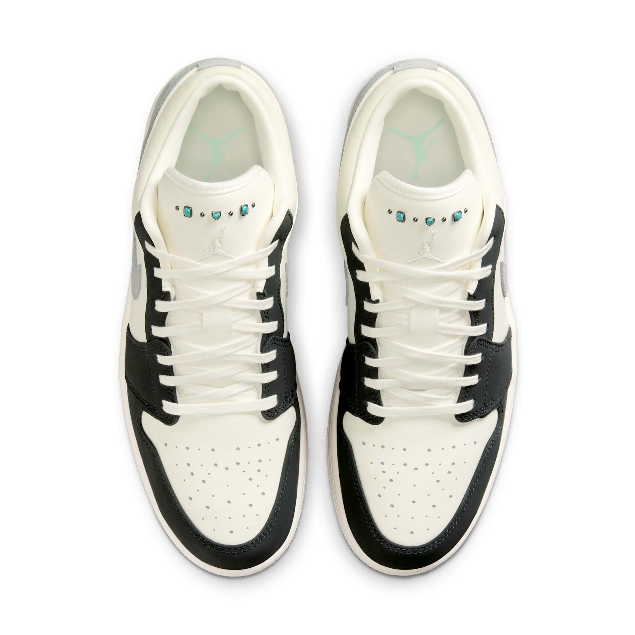  NIKE AIR JORDAN 1 LOW SAIL LIGHT SMOKE GREY MINT FOAM IO2242-101 