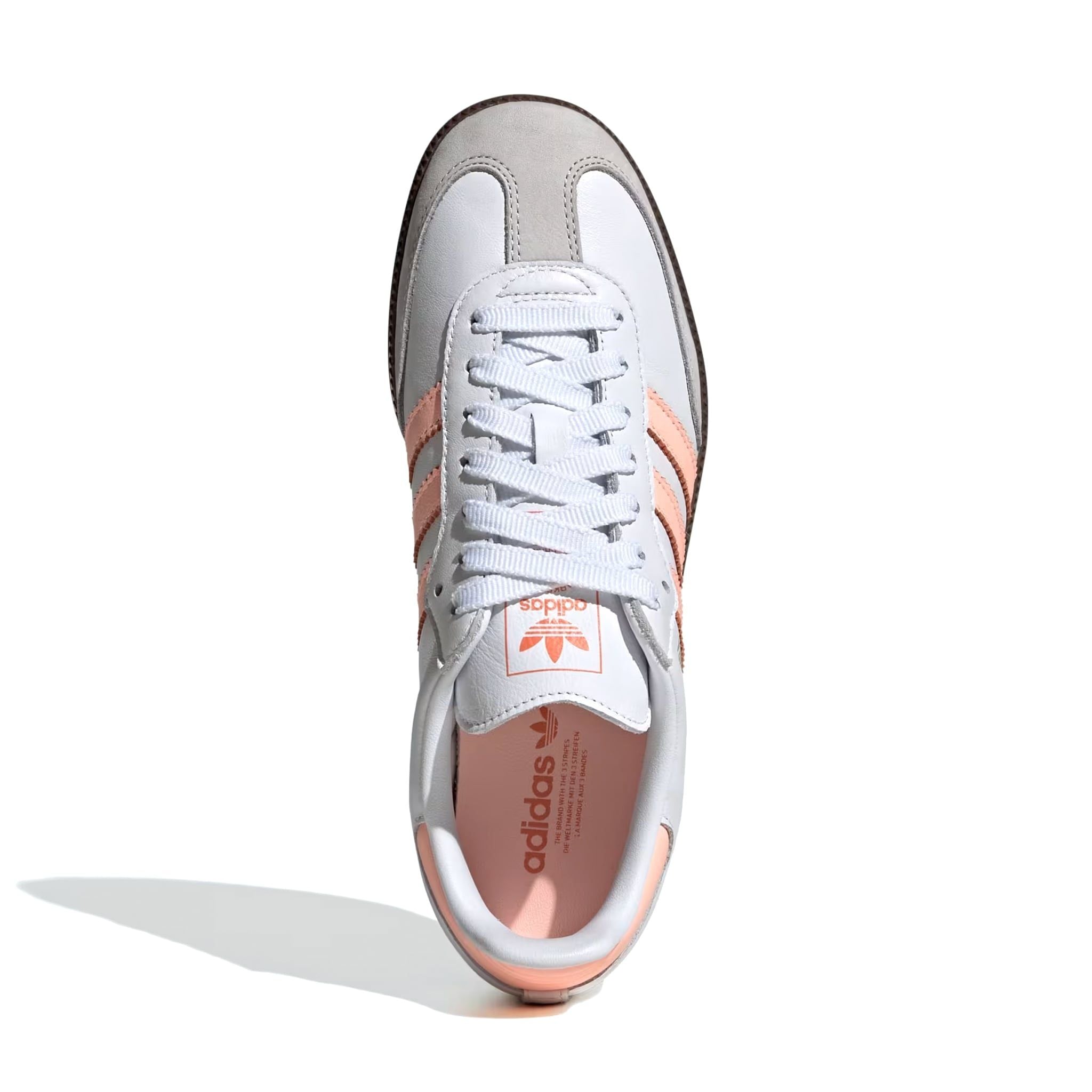  ADIDAS SAMBA OG CLOUD WHITE CLEAR ORANGE SEMI CORAL JH5687 
