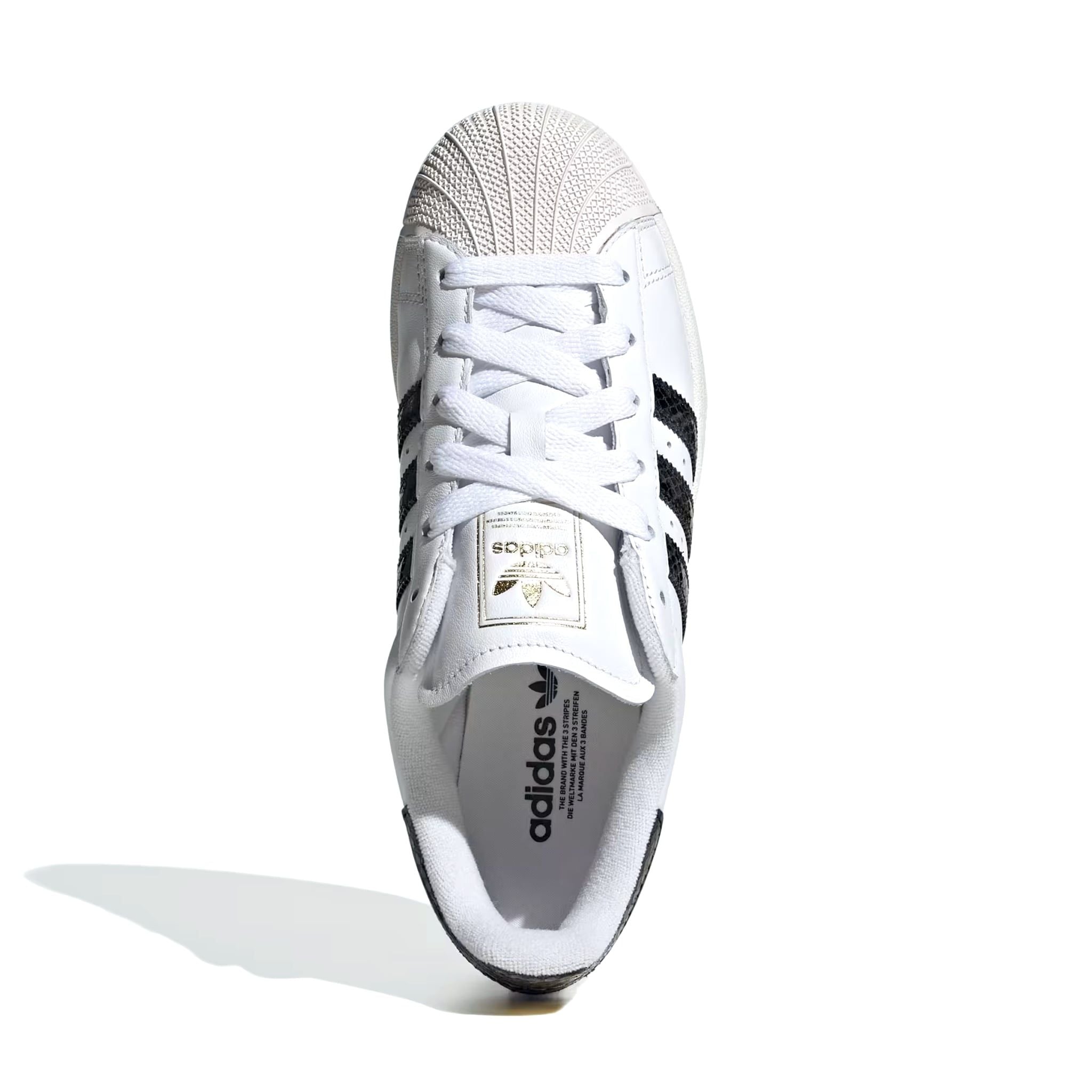 ADIDAS SUPERSTAR II SNAKESKIN STRIPES WHITE JP8162 