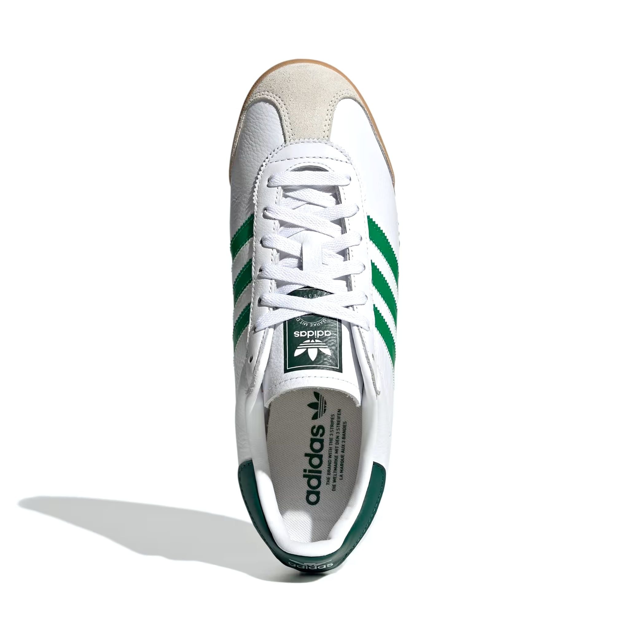 ADIDAS K 74 WHITE GREEN COLLEGIATE GREEN GUM JP9638 