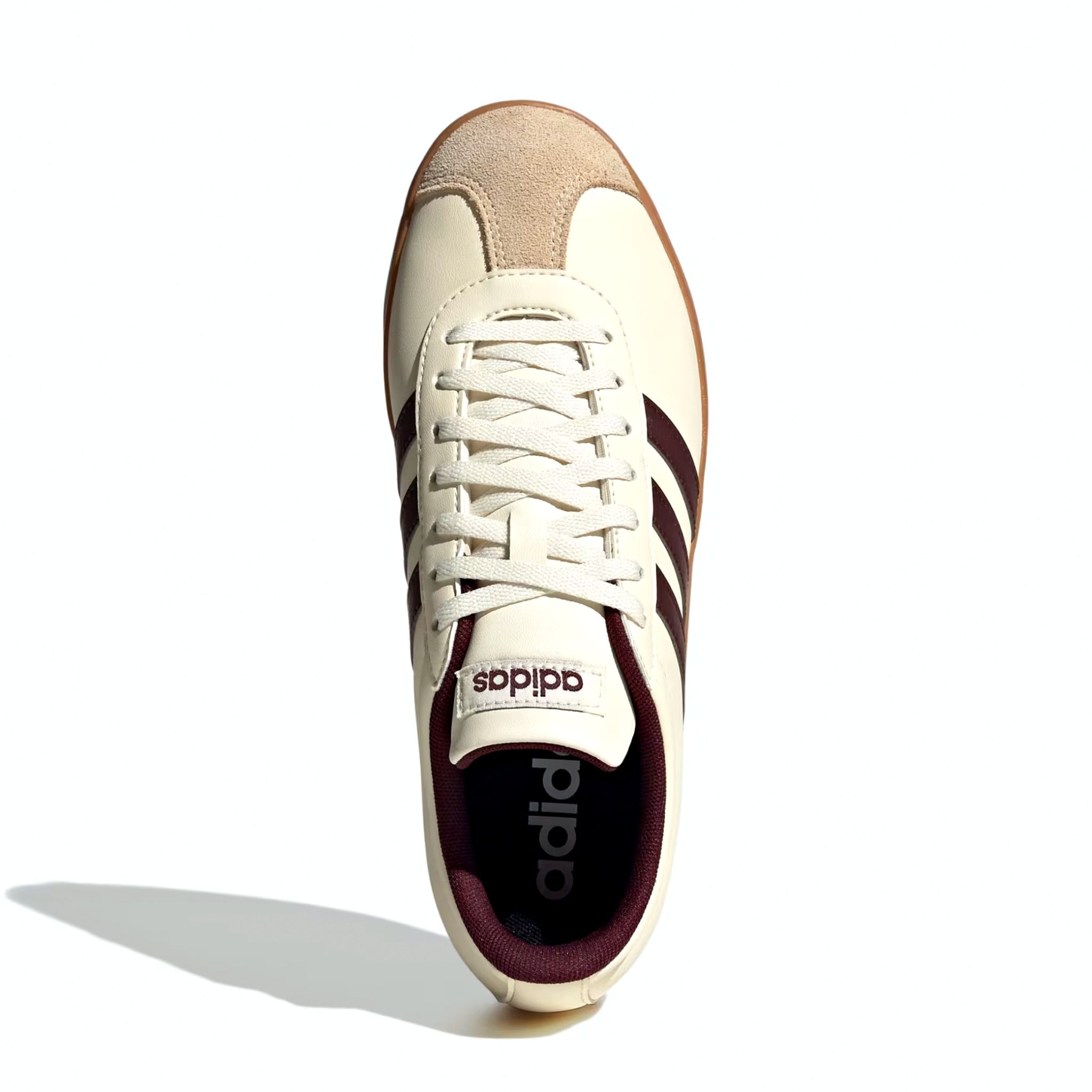  ADIDAS VL COURT BASE MAROON CRYSTAL SAND JS2673 