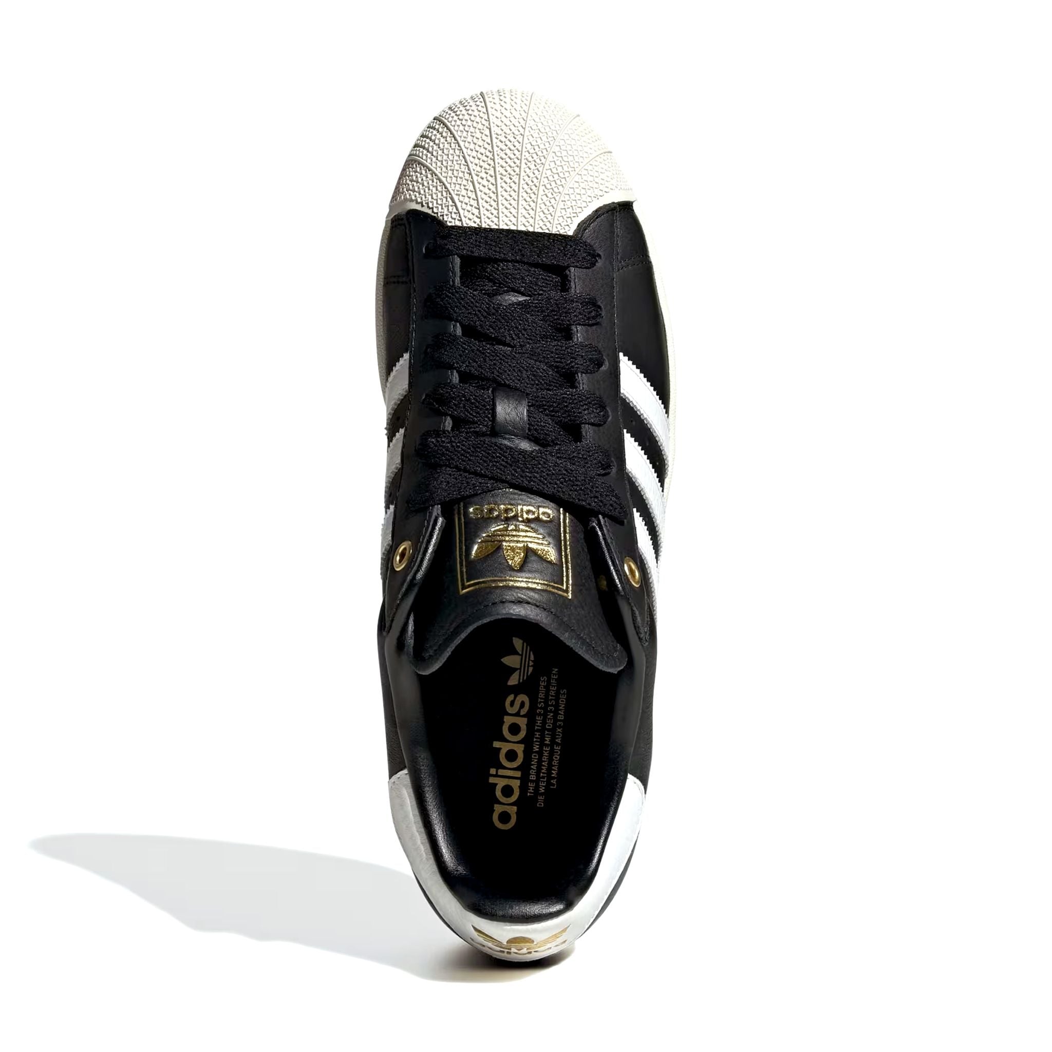  ADIDAS SUPERSTAR II BLACK WHITE OFF WHITE KI0981 