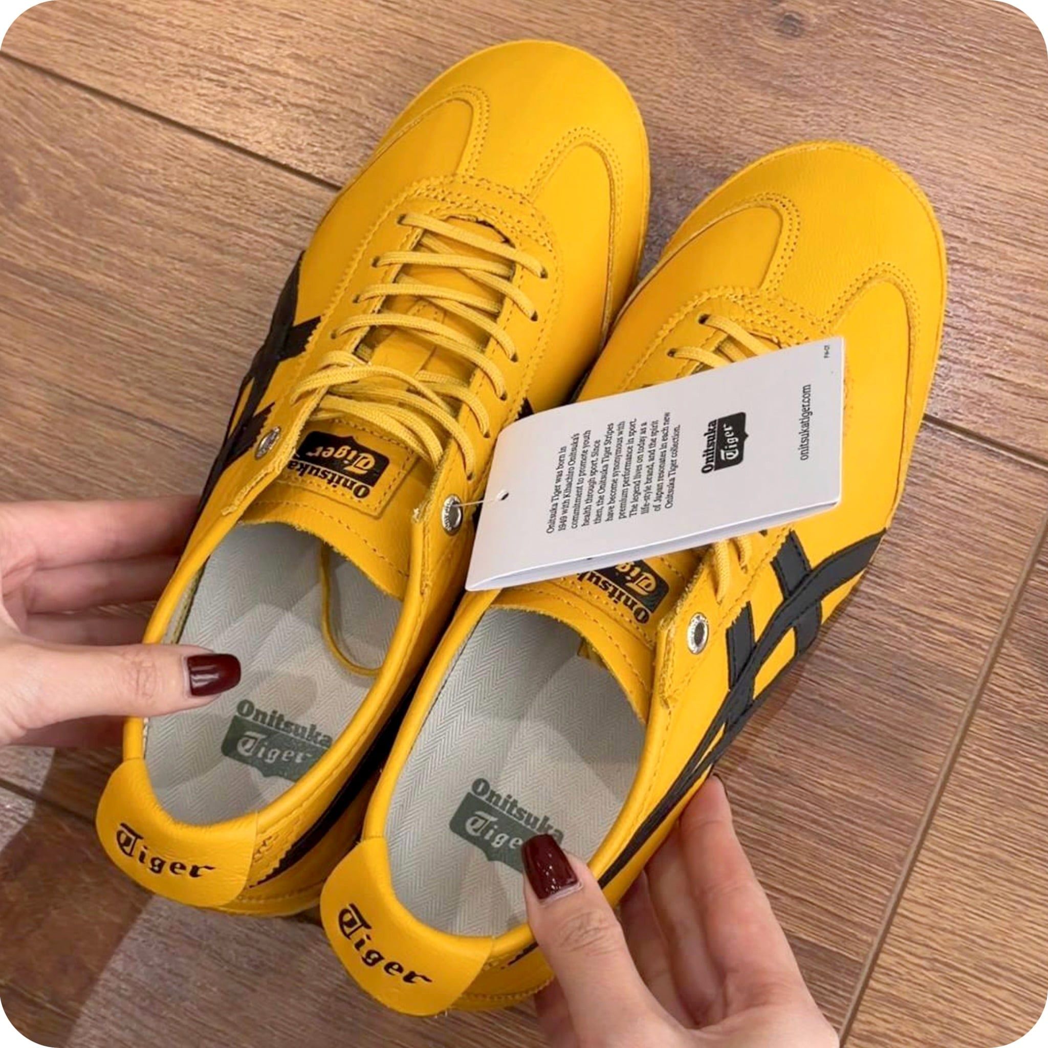  ONITSUKA TIGER MEXICO 66 BLACK YELLOW 1183C102-751 