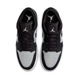  AIR JORDAN 1 LOW BLACK LIGHT SMOKE GREY 553558-048 