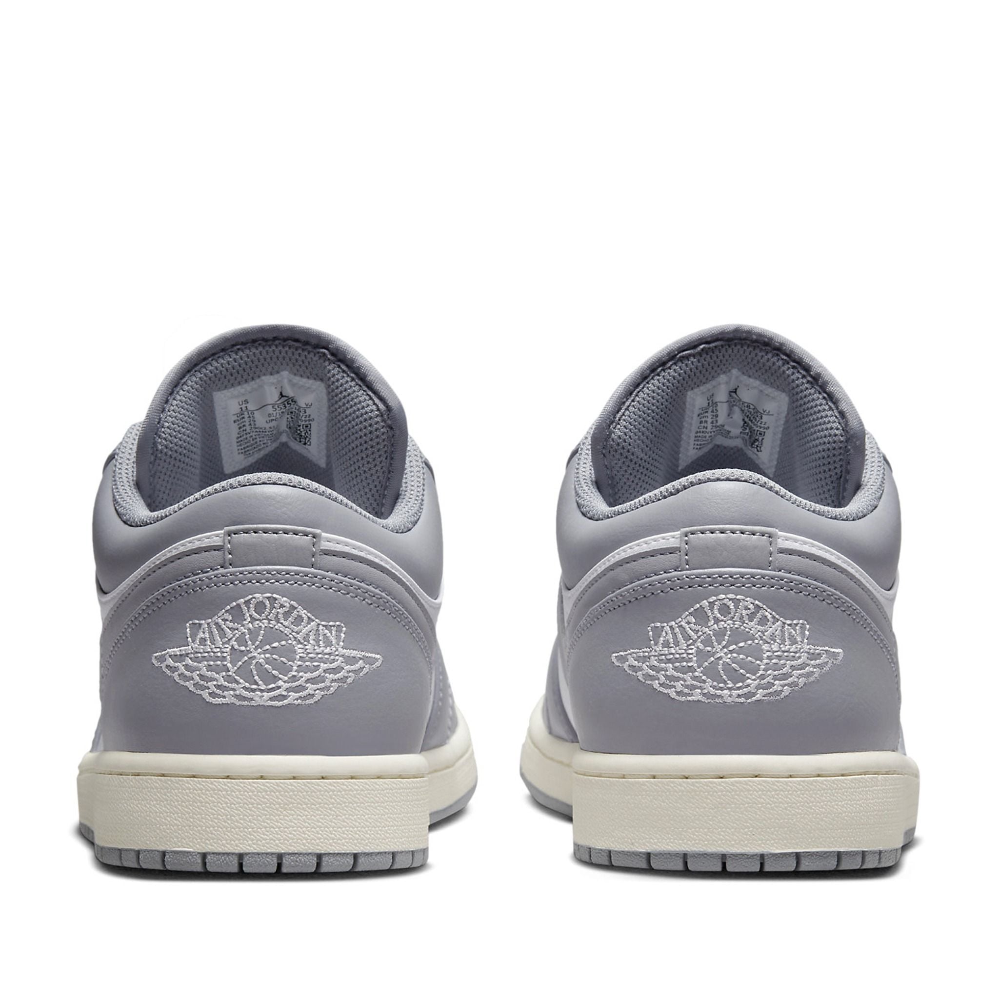  NIKE AIR JORDAN 1 LOW VINTAGE GREY 553558-053 