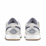  NIKE AIR JORDAN 1 LOW MIDNIGHT NAVY NEUTRAL GREY 553558-146 