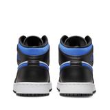  NIKE AIR JORDAN 1 MID WHITE BLACK RACER BLUE 554725-140 