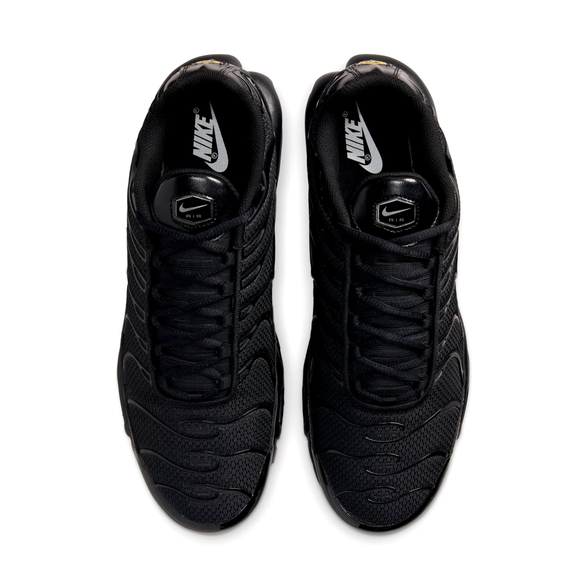  NIKE AIR MAX PLUS TRIPLE BLACK 604133-050 
