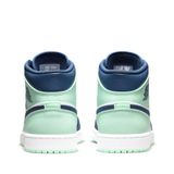  NIKE AIR JORDAN 1 MID MYSTIC NAVY MINT FOAM 554724-413 