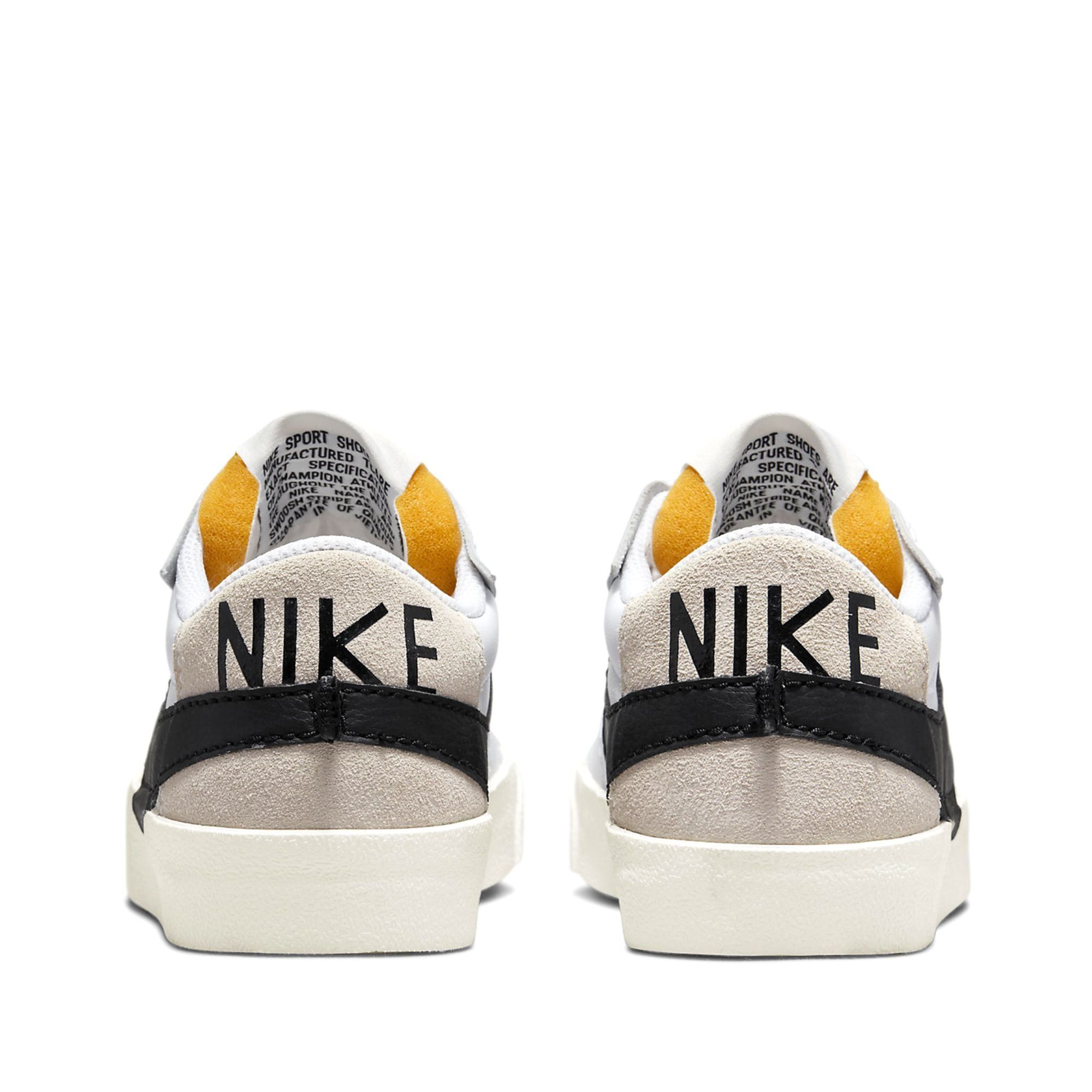  NIKE BLAZER LOW 77 JUMBO WHITE BLACK DN2158-101 