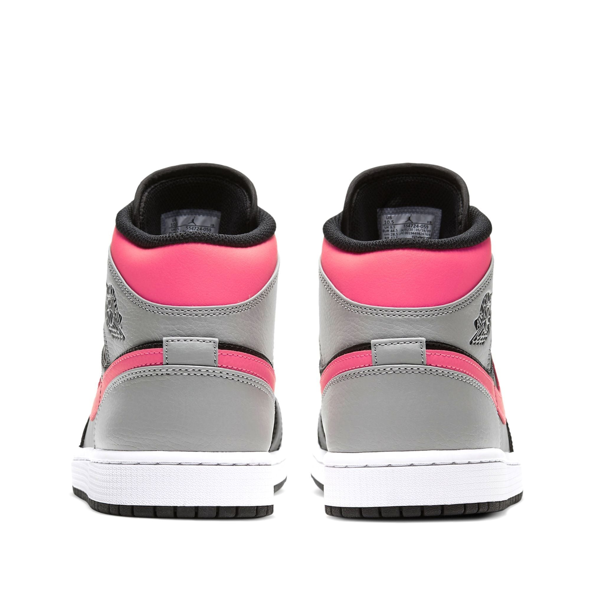  NIKE AIR JORDAN 1 MID PINK SHADOW 554724-059 