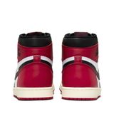  NIKE AIR JORDAN 1 HIGH RETRO OG BLACK TOE REIMAGINED GS FD1437-106 