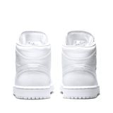  NIKE AIR JORDAN 1 MID TRIPLE WHITE W DV0991-111 
