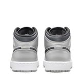  NIKE AIR JORDAN 1 MID LIGHT SMOKE GREY ANTHRACITE GS 554725-078 