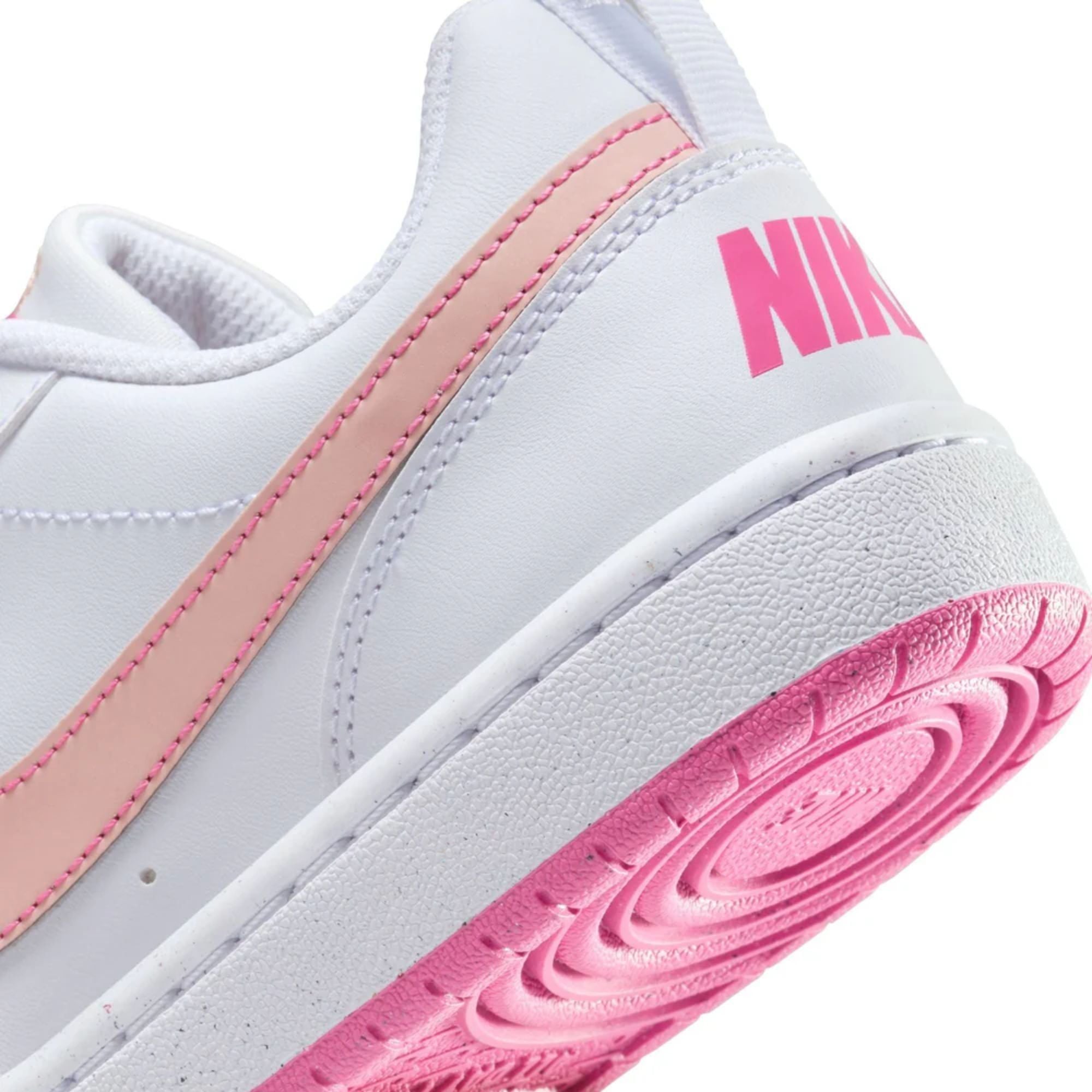  NIKE COURT BOROUGH LOW RECRAFT WHITE PINKSICLE DV5456-111 