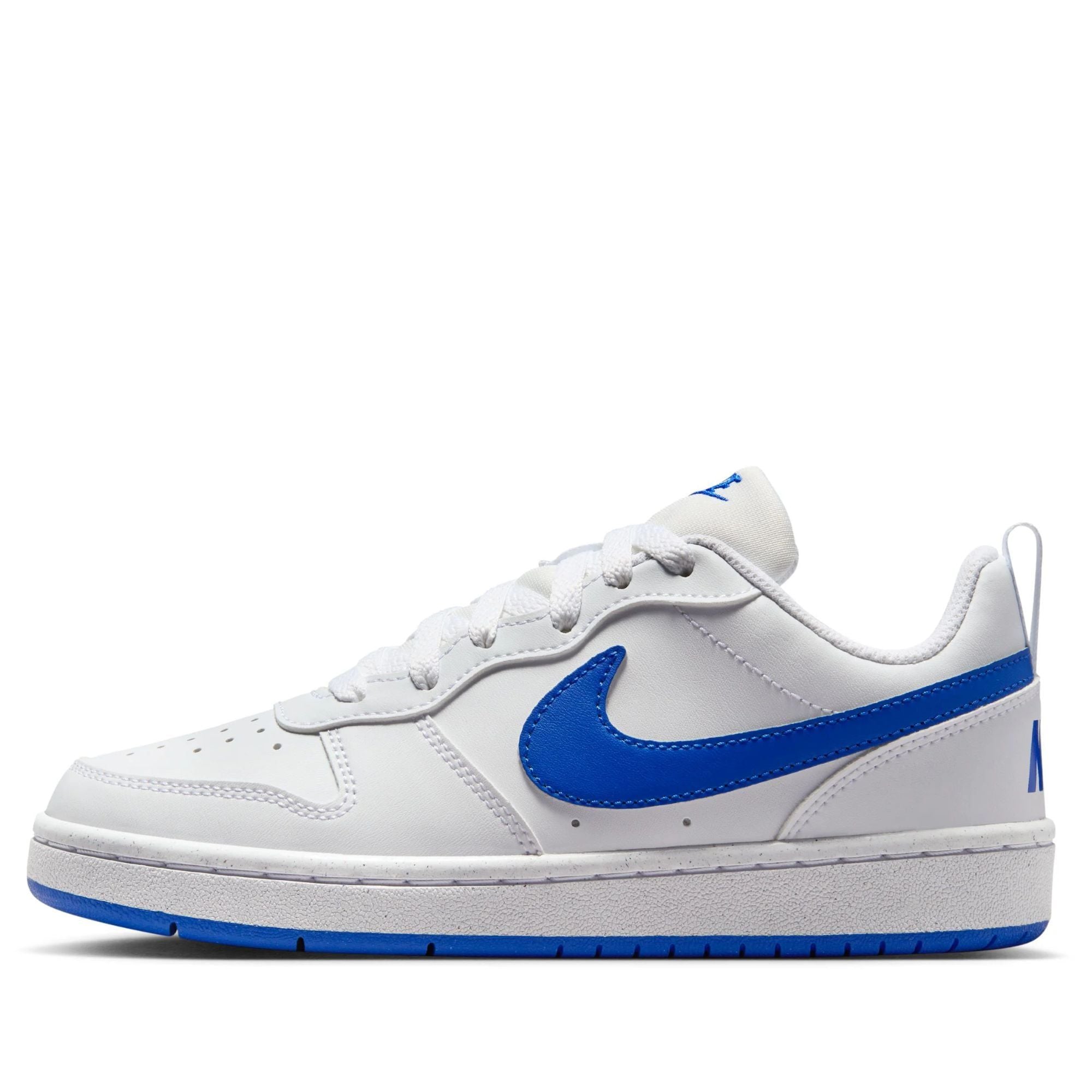 NIKE COURT BOROUGH LOW RECRAFT WHITE HYPER ROYAL DV5456-110 
