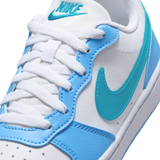  NIKE COURT BOROUGH LOW WHITE BLUE IV5820-100 