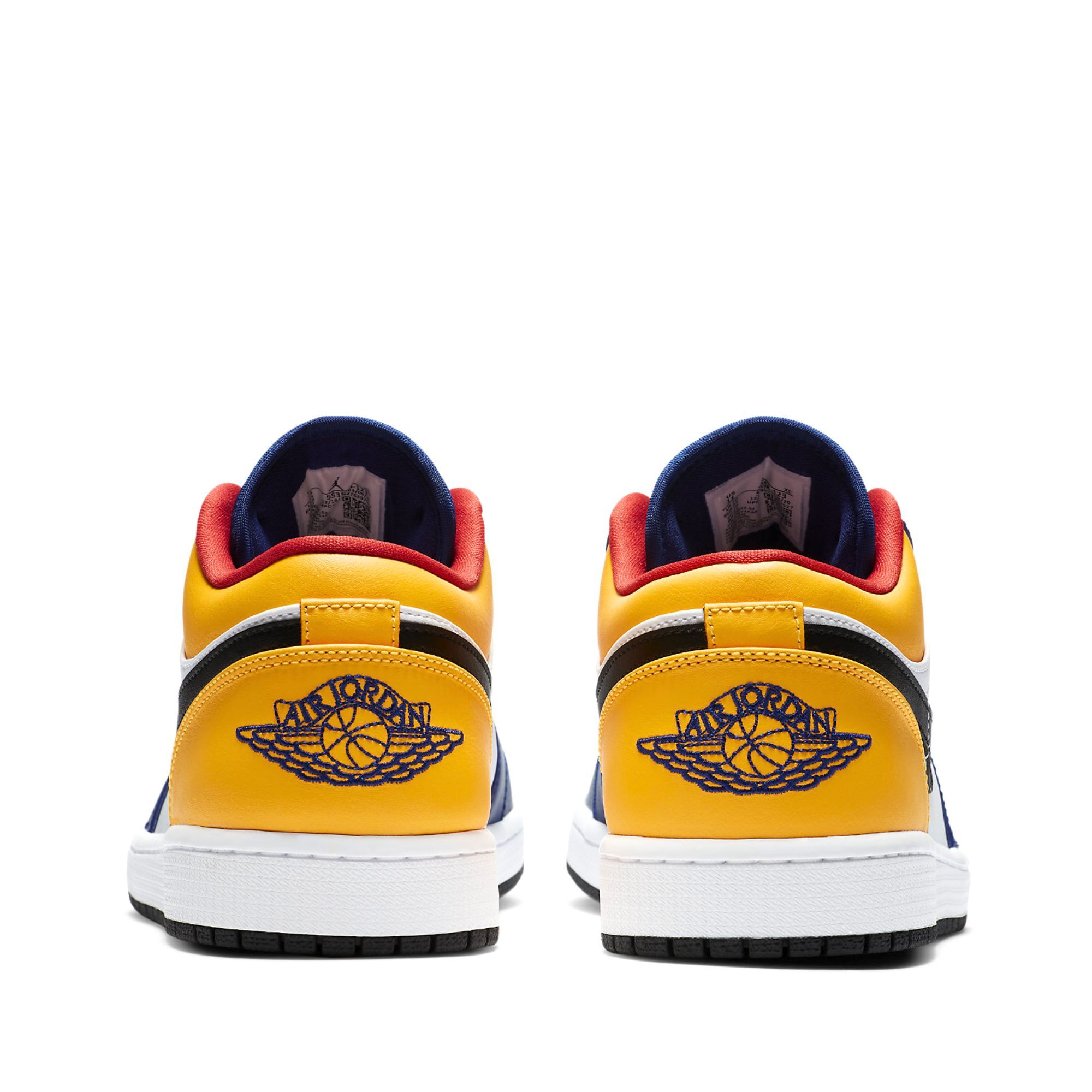  NIKE AIR JORDAN 1 LOW ROYAL YELLOW 553558-123 