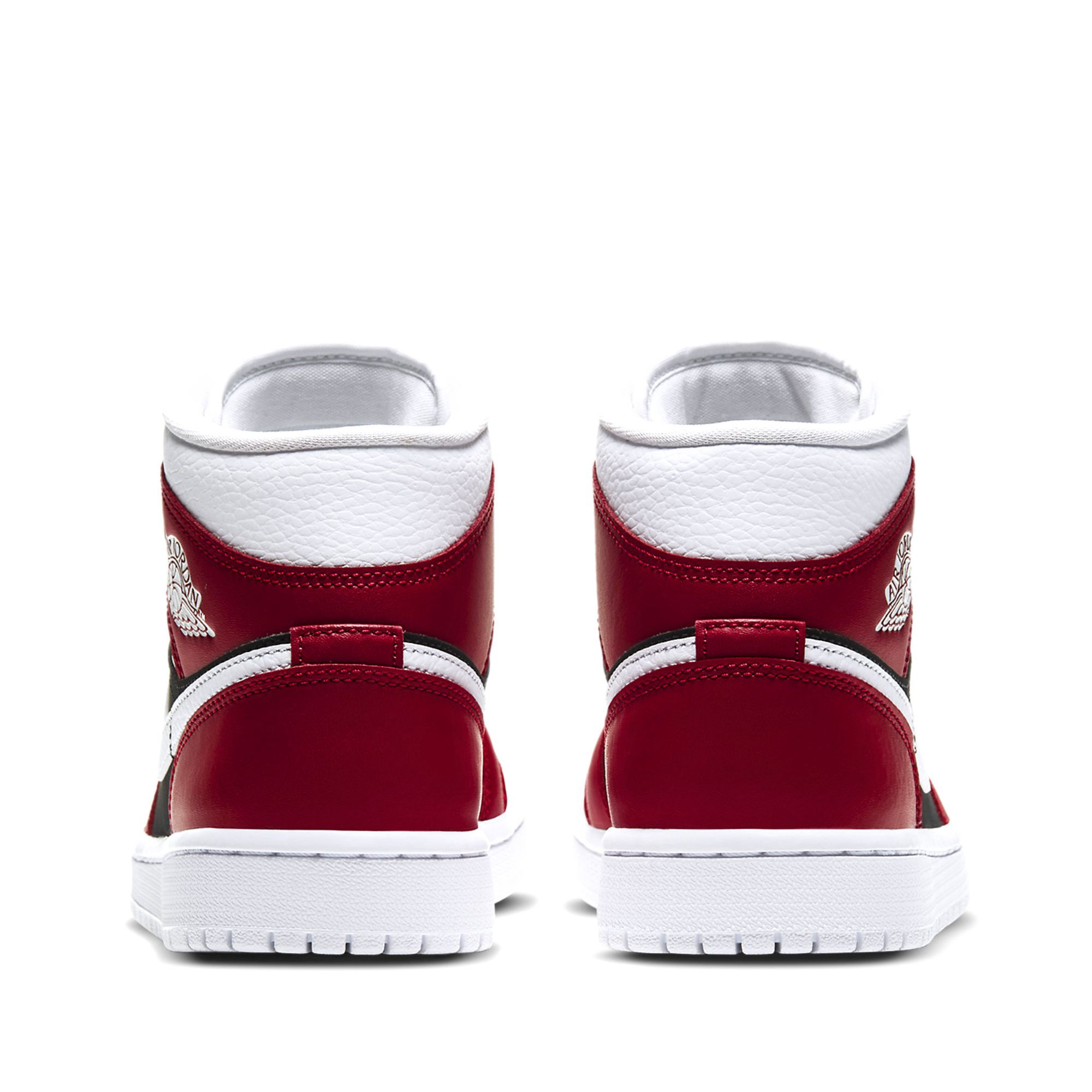  NIKE AIR JORDAN 1 MID GYM RED BLACK BQ6472-601 