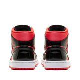  NIKE AIR JORDAN 1 MID HOT BRED PUNCH BQ6472-600 