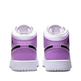  NIKE AIR JORDAN 1 MID BARELY GRAPE GS DQ8423-501 