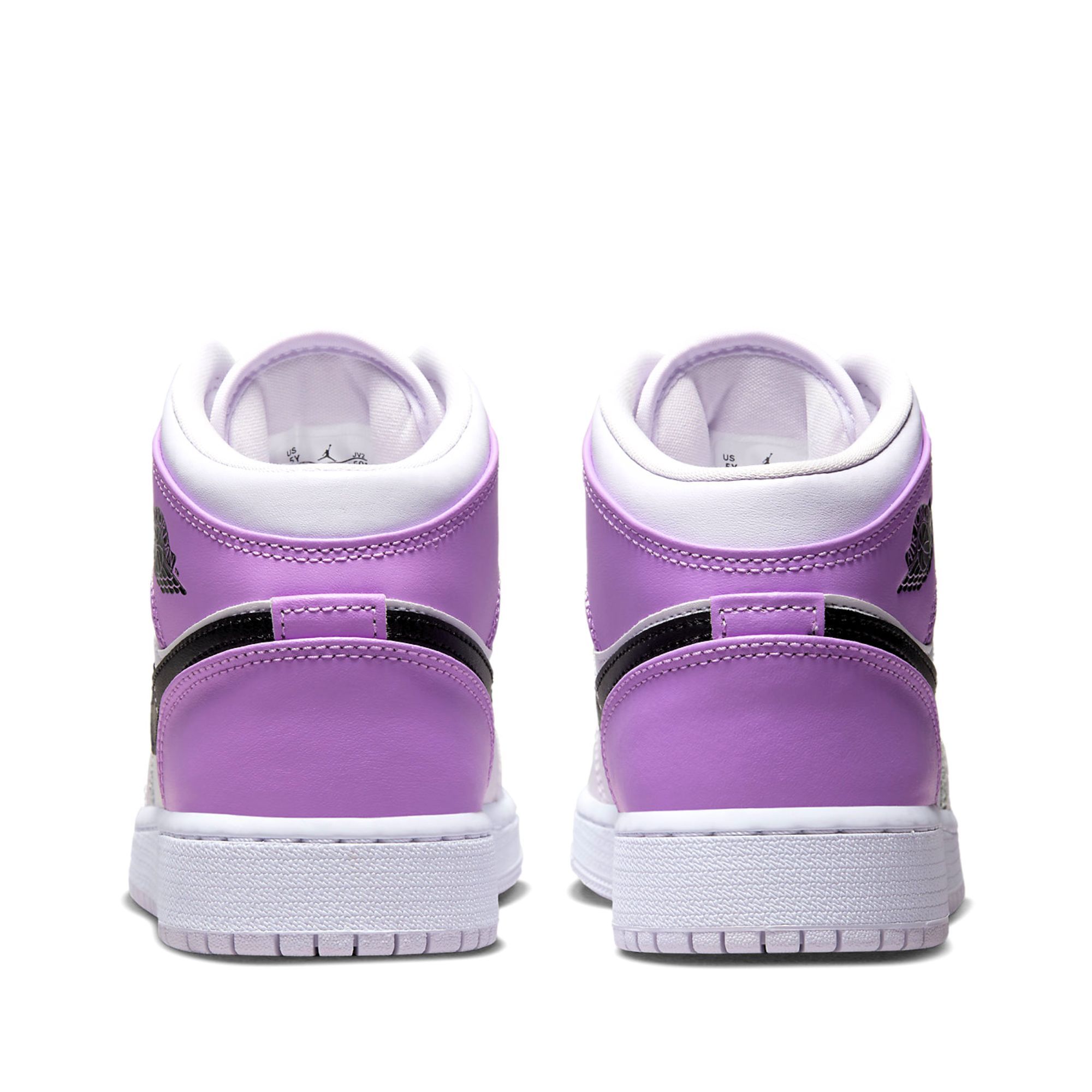  NIKE AIR JORDAN 1 MID BARELY GRAPE GS DQ8423-501 