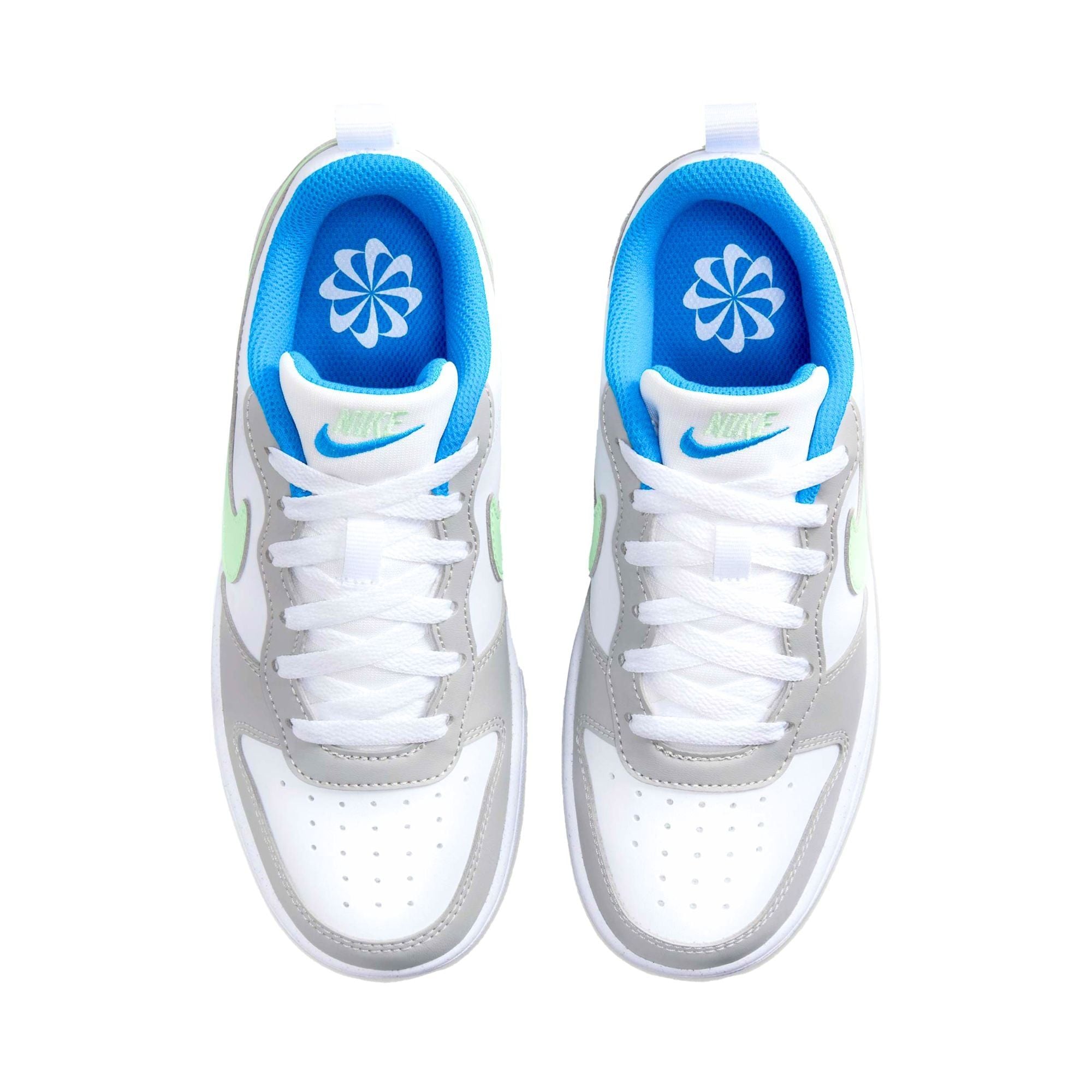  NIKE COURT BOROUGH LOW RECRAFT LIGHT IRON ORE VAPOR GREEN DV5456-005 