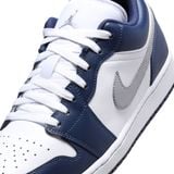  NIKE AIR JORDAN 1 LOW MIDNIGHT NAVY WOLF GREY 553560-141 | 553558-141 