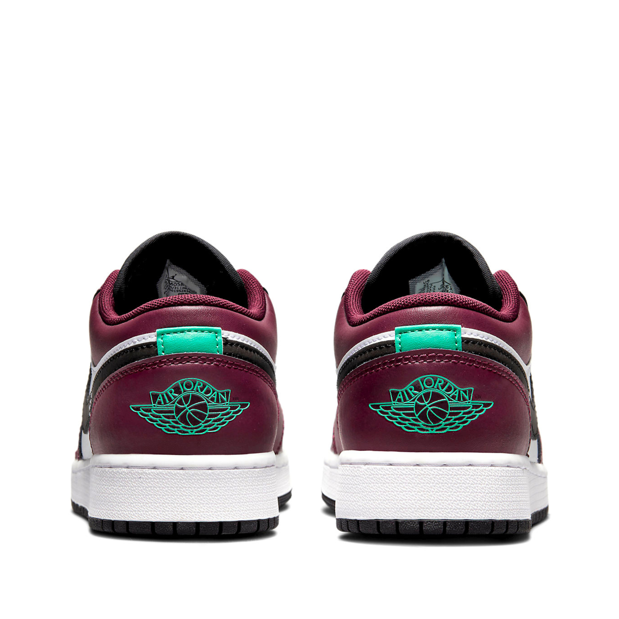  NIKE AIR JORDAN 1 LOW DARK BETROOT ROMA GREEN DM0589-635 
