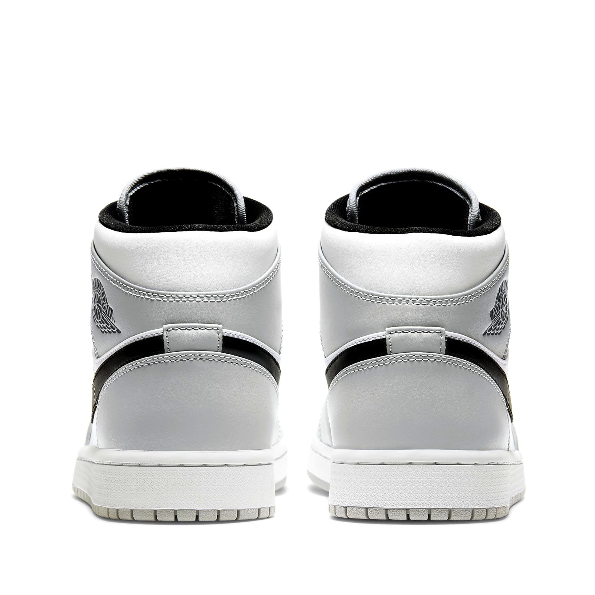  NIKE AIR JORDAN 1 MID LIGHT SMOKE GREY 554724-092 