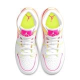  NIKE AIR JORDAN 1 MID GS EDGE GLOW CV4611-100 