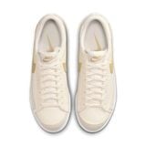  NIKE BLAZER LOW PLATFORM PALE IVOVY WHITE SATURN GOLD DJ0292-113 