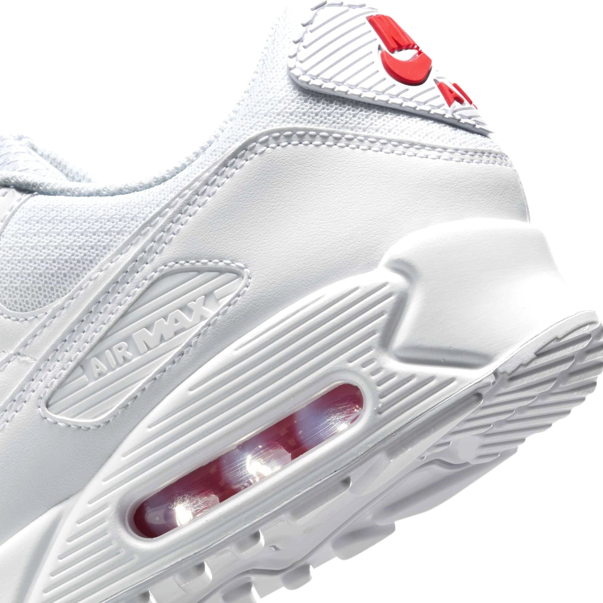  NIKE AIR MAX 90 WHITE LIGHT CRIMSON DM0029-118 